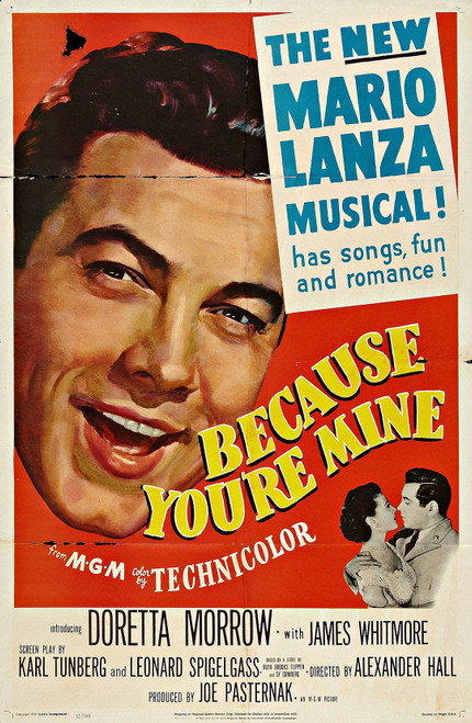 Because You´re Mine (1952) - Mario Lanza  DVD Because You´re Mine (1952) - Mario Lanza  DVD