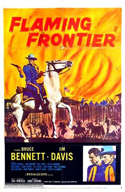Flaming Frontier (1958) - Bruce Bennett  DVD Flaming Frontier (1958) - Bruce Bennett  DVD