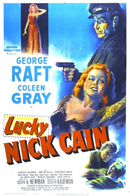 Lucky Nick Cain AKA I´ll Get You For This (1951) - George Raft  DVD Lucky Nick Cain AKA I´ll Get You For This (1951) - George Raft  DVD