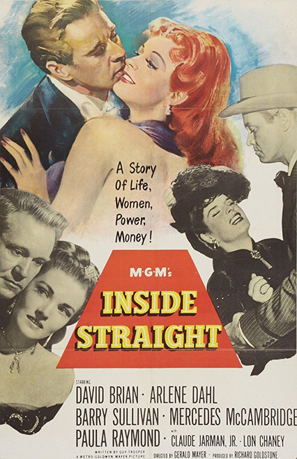 Inside Straight (1951) - David Brian  DVD