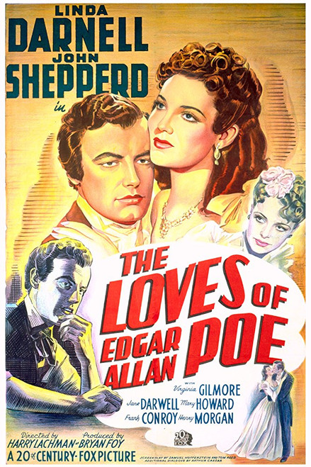 The Loves Of Edgar Allen Poe (1942) - Linda Darnell  DVD The Loves Of Edgar Allen Poe (1942) - Linda Darnell  DVD