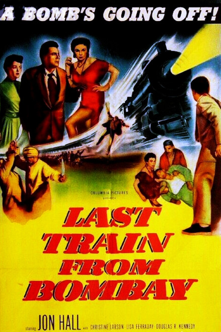 Last Train From Bombay (1952) - Jon Hall  DVD Last Train From Bombay (1952) - Jon Hall  DVD
