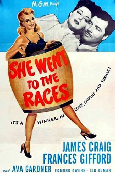 She Went To The Races (1945) - James Craig  DVD She Went To The Races (1945) - James Craig  DVD