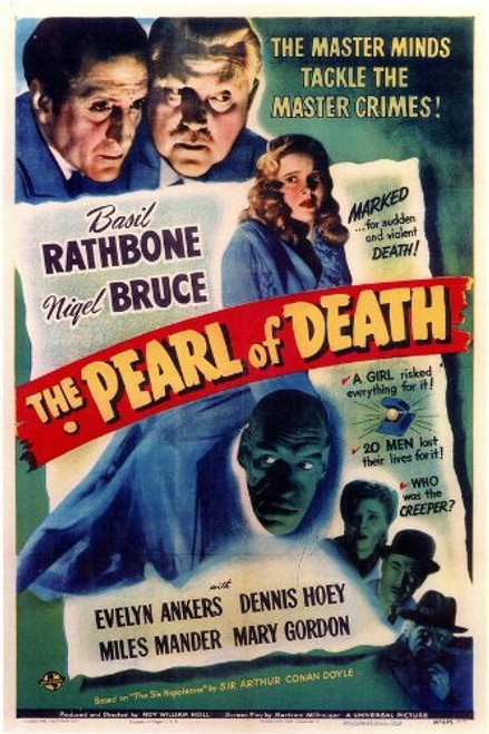 Sherlock Holmes : And The Pearl Of Death (1944) - Basil Rathbone  DVD Sherlock Holmes : And The Pearl Of Death (1944) - Basil Rathbone  DVD