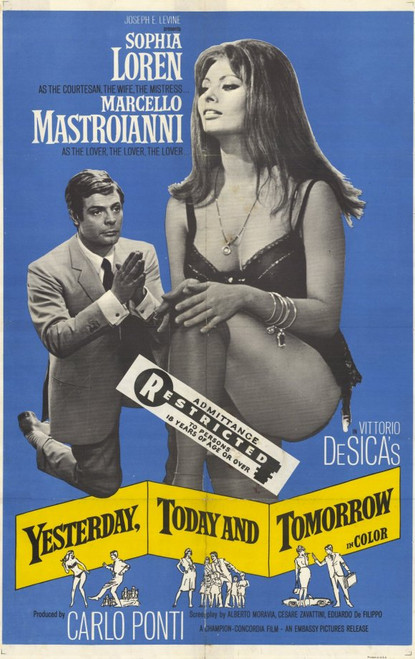 Yesterday, Today And Forever (1965) - Sophia Loren  DVD
