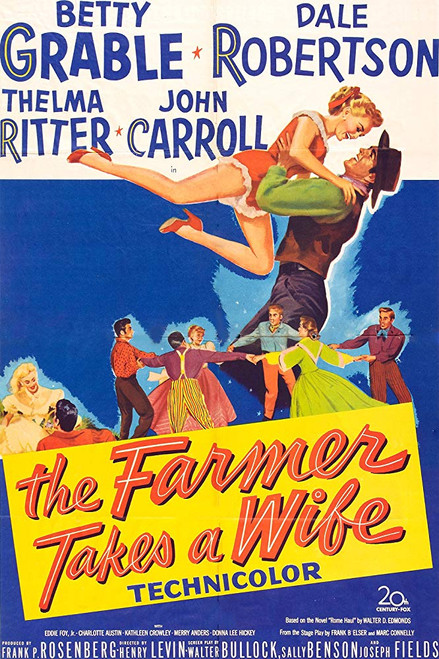 The Farmer Takes A Wife (1953) - Betty Grable DVD The Farmer Takes A Wife (1953) - Betty Grable DVD
