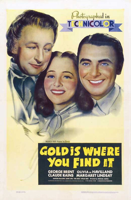 Gold Is Where You Find It (1938) - Claude Rains  DVD