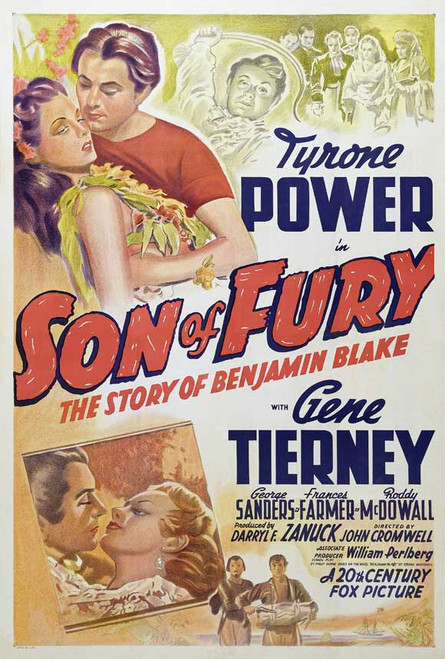 Son Of Fury : The Story Of Benjamin Blake (1942) - Tyrone Power  DVD Son Of Fury : The Story Of Benjamin Blake (1942) - Tyrone Power  DVD
