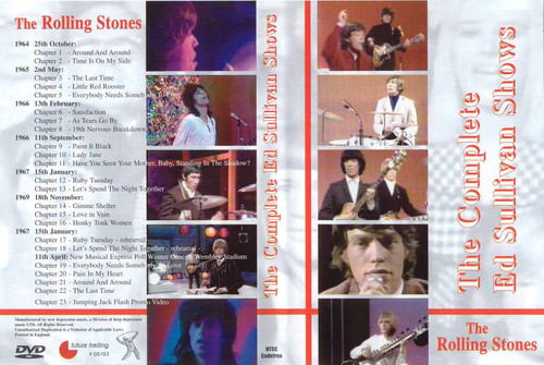 Rolling Stones : The Complete Ed Sullivan Shows (2 DVD Set) Rolling Stones : The Complete Ed Sullivan Shows (2 DVD Set)