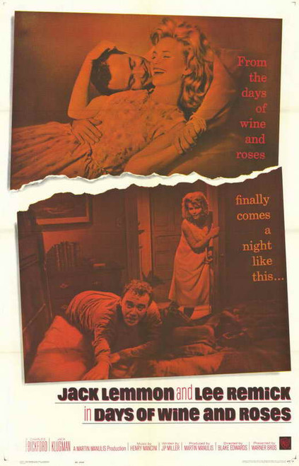 Days Of Wine And Roses (1962) - Jack Lemmon  DVD Days Of Wine And Roses (1962) - Jack Lemmon  DVD