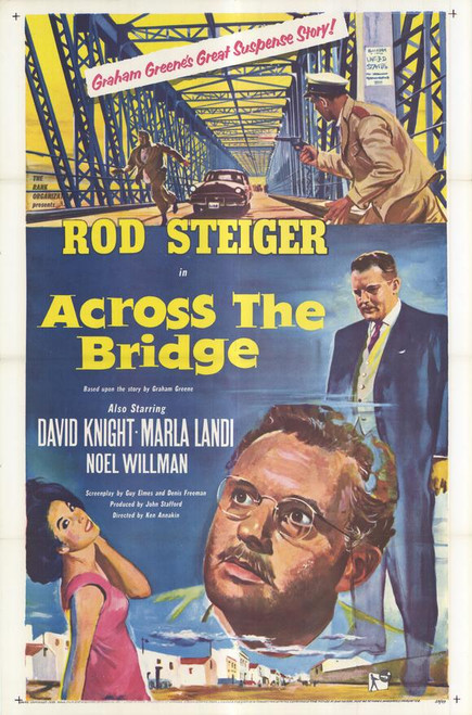 Across The Bridge (1957) - Rod Steiger  DVD Across The Bridge (1957) - Rod Steiger  DVD