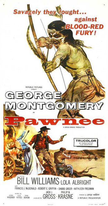 Pawnee (1957) - George Montgomery  DVD Pawnee (1957) - George Montgomery  DVD
