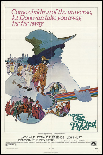 The Pied Piper (1972) - John Hurt  DVD The Pied Piper (1972) - John Hurt  DVD