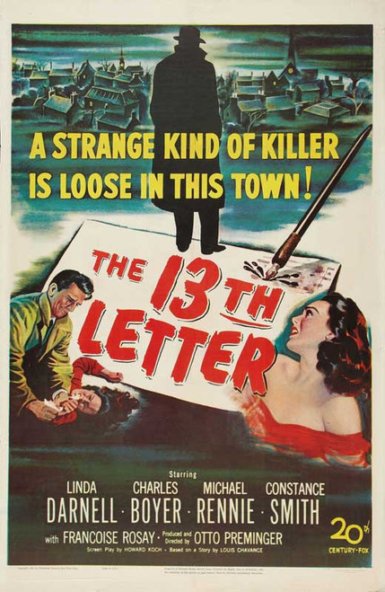 The 13th Letter (1951) - Linda Darnell DVD The 13th Letter (1951) - Linda Darnell DVD