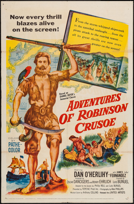 Adventures Of Robinson Crusoe (1954) - Dan O´Herlihy DVD