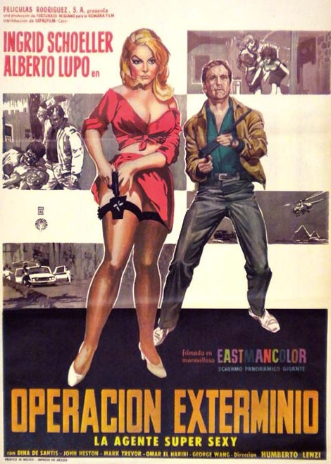 008 Operation Exterminate (1965) - Ingrid Schoeller DVD 008 Operation Exterminate (1965) - Ingrid Schoeller DVD
