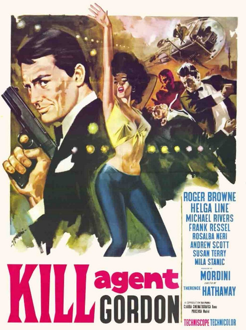 Password Kill Agent Gordon (1966) - Roger Browne DVD Password Kill Agent Gordon (1966) - Roger Browne DVD
