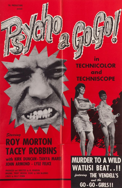 Psycho A Go-Go (1965) - Al Adamson DVD Psycho A Go-Go (1965) - Al Adamson DVD