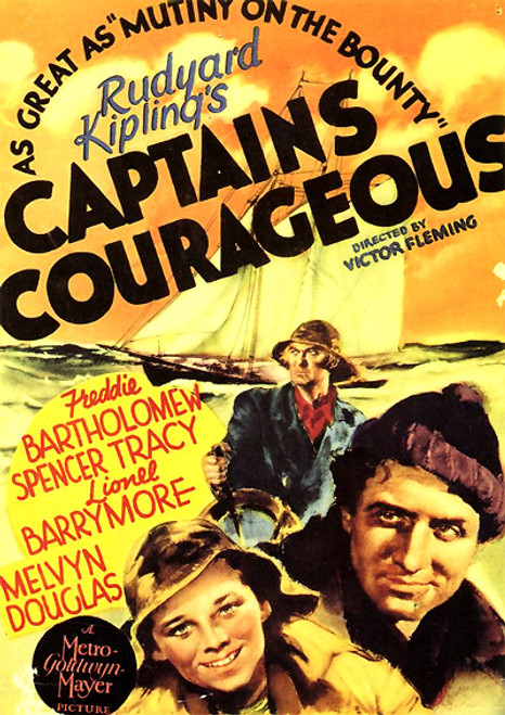 Captains Courageous (1937) - Spencer Tracy Colorized Version DVD Captains Courageous (1937) - Spencer Tracy Colorized Version DVD