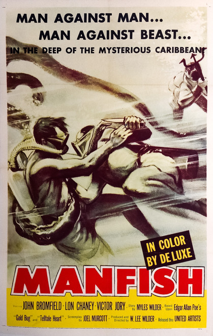 Manfish (1956) - John Bromfield Colorized Version DVD Manfish (1956) - John Bromfield Colorized Version DVD