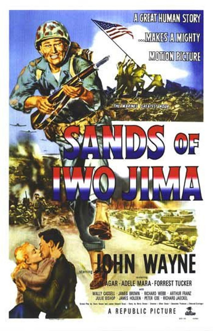 Sands Of Iwo Jima (1949) - John Wayne Colorized Version DVD Sands Of Iwo Jima (1949) - John Wayne Colorized Version DVD
