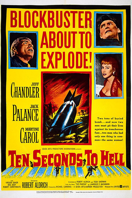Ten Seconds To Hell (1959) - Jeff Chandler Colorized Version DVD Ten Seconds To Hell (1959) - Jeff Chandler Colorized Version DVD