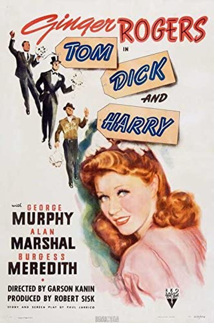 Tom, Dick And Harry (1941) - Ginger Rogers Colorized Version DVD