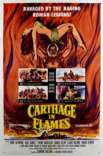 Carthage in Flames (1960) - Pierre Brasseur DVD Carthage in Flames (1960) - Pierre Brasseur DVD