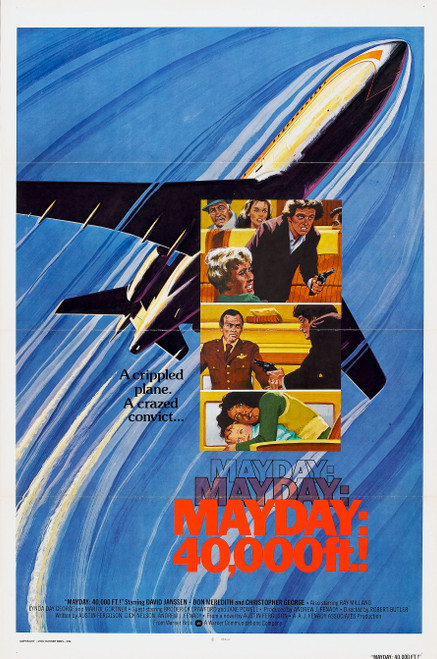 Mayday At 40,000 Feet ! (1976) - David Janssen DVD
