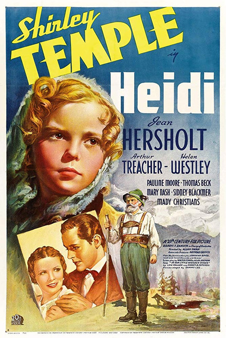 Heidi (1937) - Shirley Temple Color Version  DVD Heidi (1937) - Shirley Temple Color Version  DVD