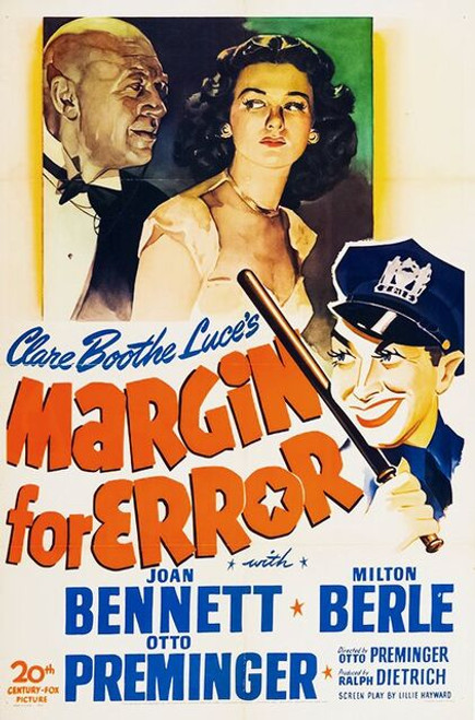 Margin For Error (1943) - Joan Bennett DVD Margin For Error (1943) - Joan Bennett DVD