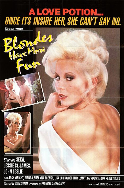 Blondes Have More Fun (1979) - Seka DVD Blondes Have More Fun (1979) - Seka DVD
