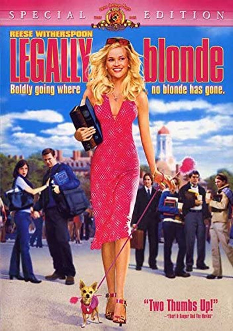 Legally Blonde 2001 Reese Witherspoon Dvd