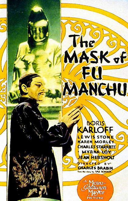 The Mask Of Fu Man Chu (1932) - Boris Karloff  Colorized DVD The Mask Of Fu Man Chu (1932) - Boris Karloff  Colorized DVD