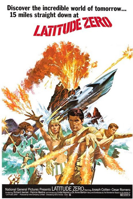 Latitude Zero (1969) - Ishiro Honda  DVD Latitude Zero (1969) - Ishiro Honda  DVD