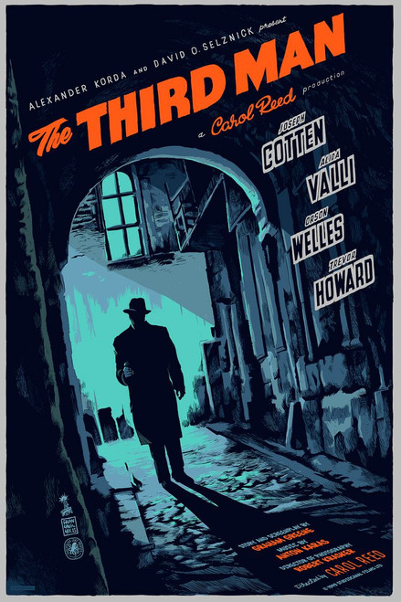 The Third Man (1949) - Joseph Cotten Colorized Version DVD The Third Man (1949) - Joseph Cotten Colorized Version DVD