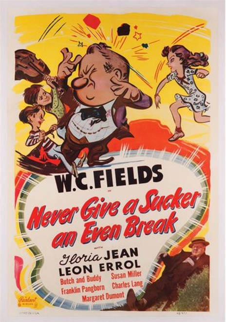 Never Give A Sucker An Even Break (1941) - W.C. Fields Colorized Version DVD Never Give A Sucker An Even Break (1941) - W.C. Fields Colorized Version DVD