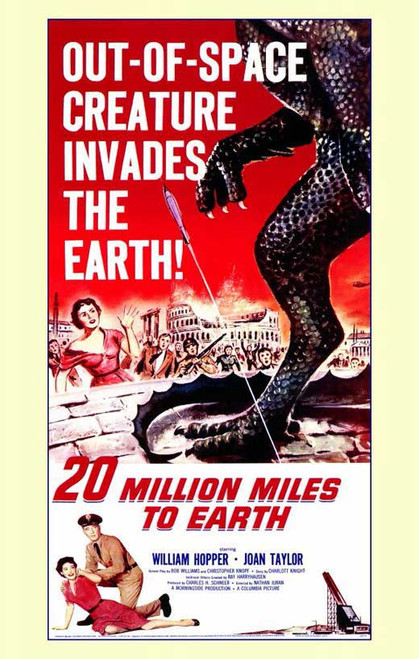 Twenty Million Miles To Earth (1957) - Ray Harryhausen Colorized  Version DVD Twenty Million Miles To Earth (1957) - Ray Harryhausen Colorized  Version DVD