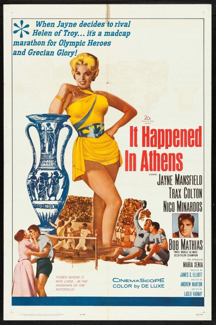 It Happened in Athens (1962) - Jayne Mansfield DVD It Happened in Athens (1962) - Jayne Mansfield DVD