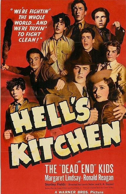 Hell’s Kitchen (1939) - Ronald Reagan DVD Hell’s Kitchen (1939) - Ronald Reagan DVD