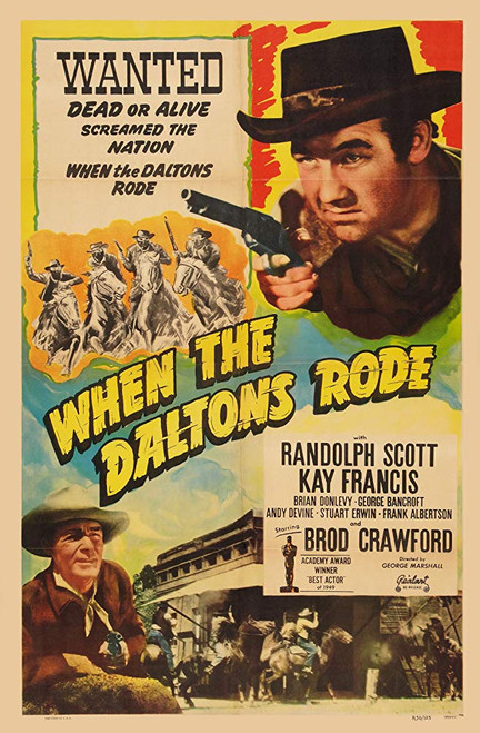 When The Daltons Rode (1940) - Randolph Scott DVD Colorized Version When The Daltons Rode (1940) - Randolph Scott DVD Colorized Version