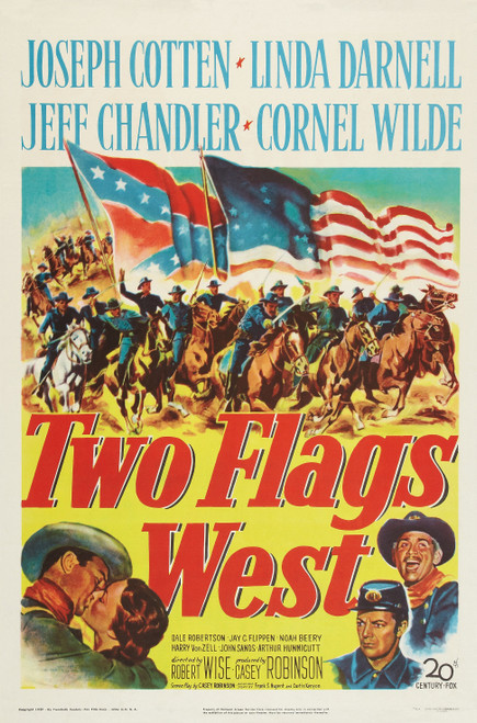 Two Flags West (1950) - Joseph Cotten DVD Colorized Version Two Flags West (1950) - Joseph Cotten DVD Colorized Version