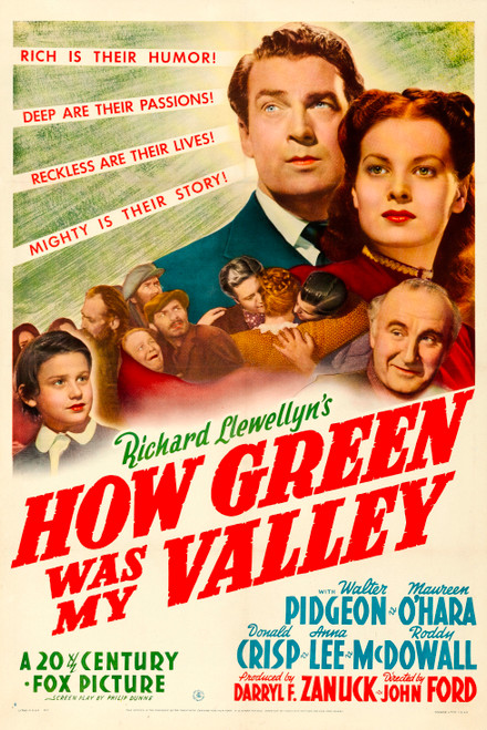 How Green Was My Valley (1941) - Maureen O´Hara DVD How Green Was My Valley (1941) - Maureen O´Hara DVD