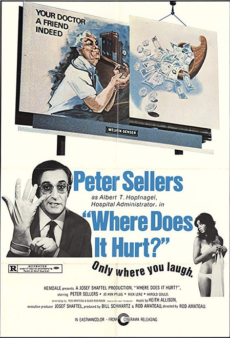 Where Does It Hurt ? (1972) - Peter Sellers DVD Where Does It Hurt ? (1972) - Peter Sellers DVD