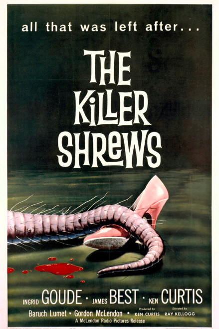 The Killer Shrews (1959) - James Best DVD Colorized Version