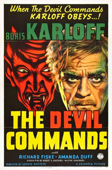 The Devil Commands (1941) - Boris Karloff DVD The Devil Commands (1941) - Boris Karloff DVD