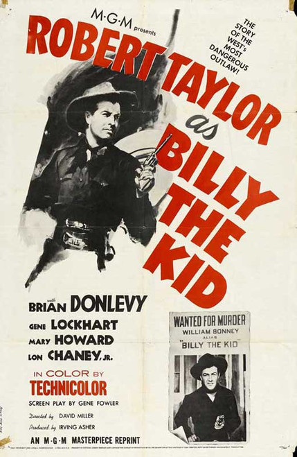 Billy The Kid (1941) - Robert Taylor  DVD Billy The Kid (1941) - Robert Taylor  DVD