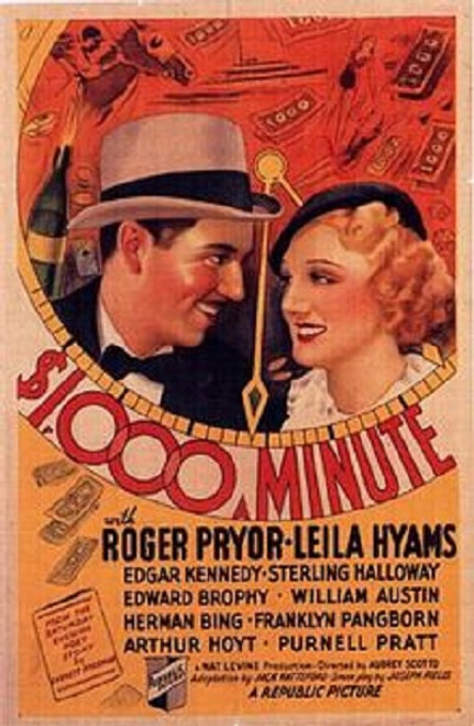 1000 Dollars A Minute (1935) - Roger Pryor DVD 1000 Dollars A Minute (1935) - Roger Pryor DVD