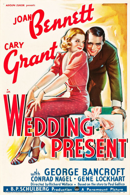 Wedding Present (1936) - Cary Grant DVD Colorized Version Wedding Present (1936) - Cary Grant DVD Colorized Version