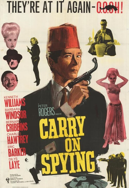 Carry On Spying (1964) - Kenneth Williams DVD Colorized Version Carry On Spying (1964) - Kenneth Williams DVD Colorized Version